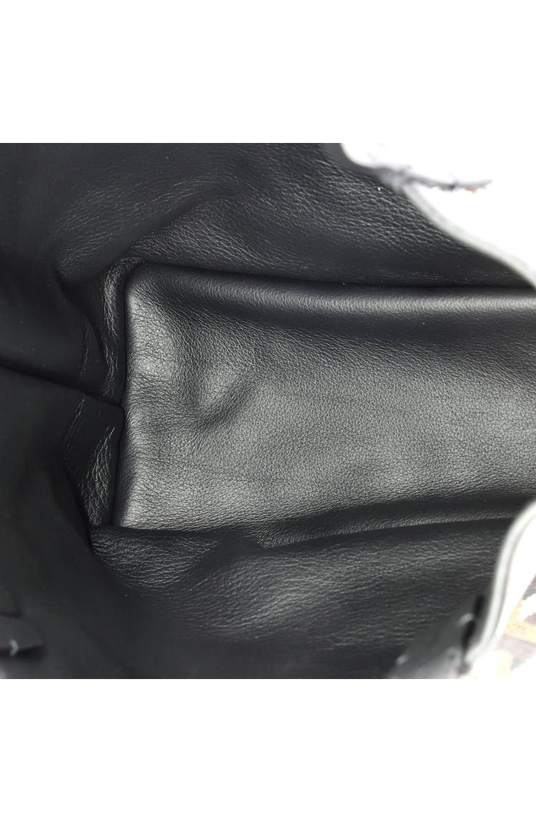 Pre-Owned Goyard Anjou Reversible Tote Coated Canvas Mini, Alternate, color, Black