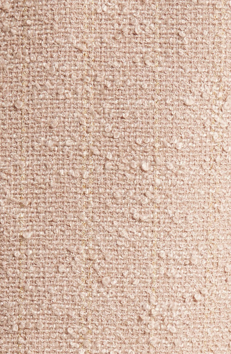 L'AGENCE Zaya Faux Leather Trim Jacket, Alternate, color, Cappuccino