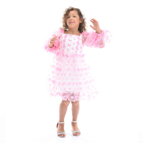 Bell Mariposa Dress (Toddler, Little Kid & Big Kid)