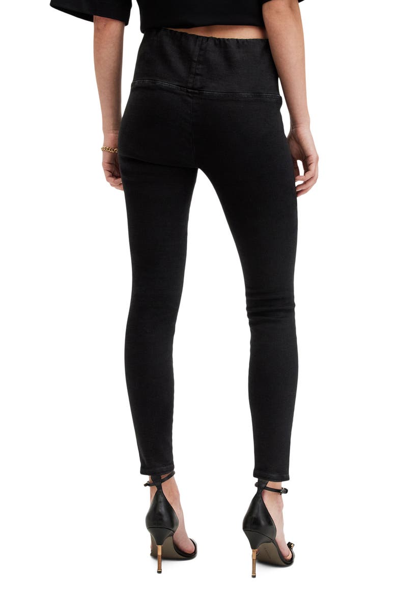 Cora Sizeme Ultraskinny Jean, Alternate, color, BLACK