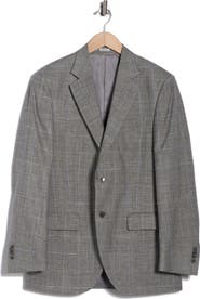 Peter Millar Flynn Classic Fit Windowpane Sport Coat