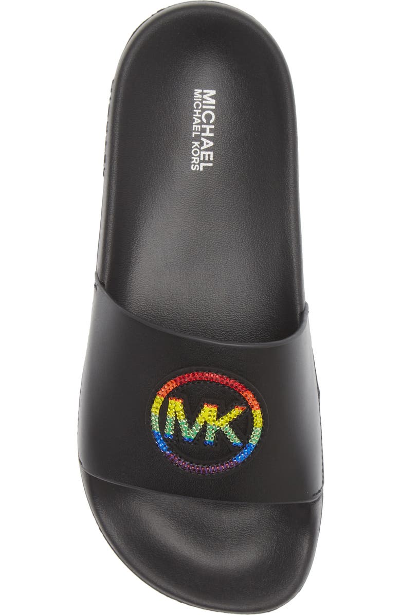 MICHAEL Michael Kors Gilmore Slide Sandal, Alternate, color,