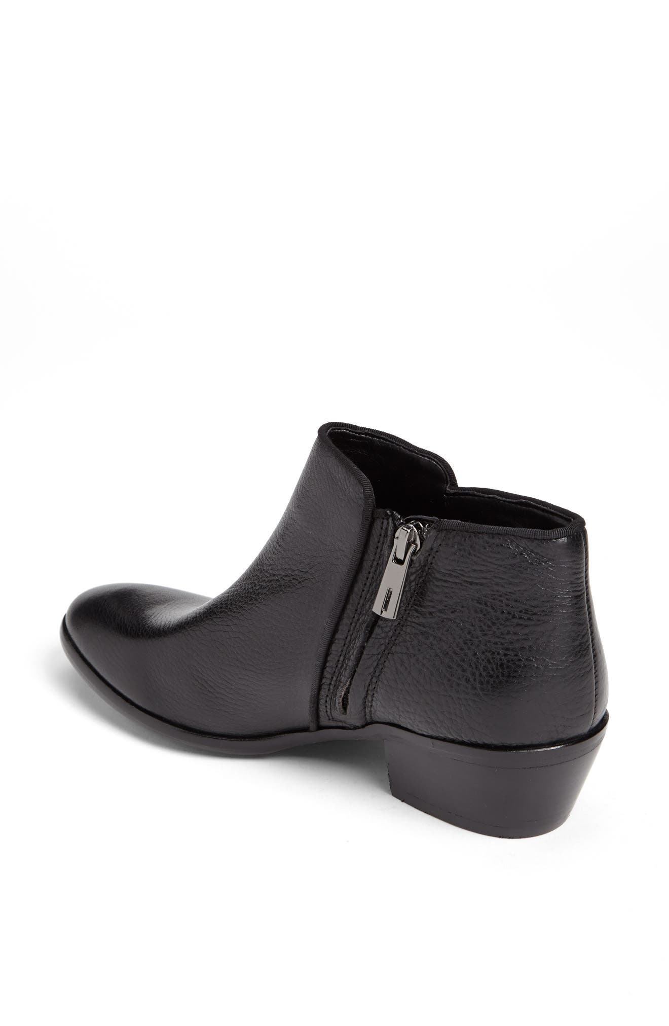 'Petty' Chelsea Boot, Alternate, color, BLACK LEATHER