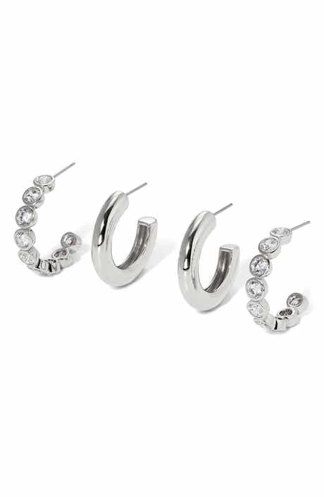 Farrah Set of 2 Hoop Earrings