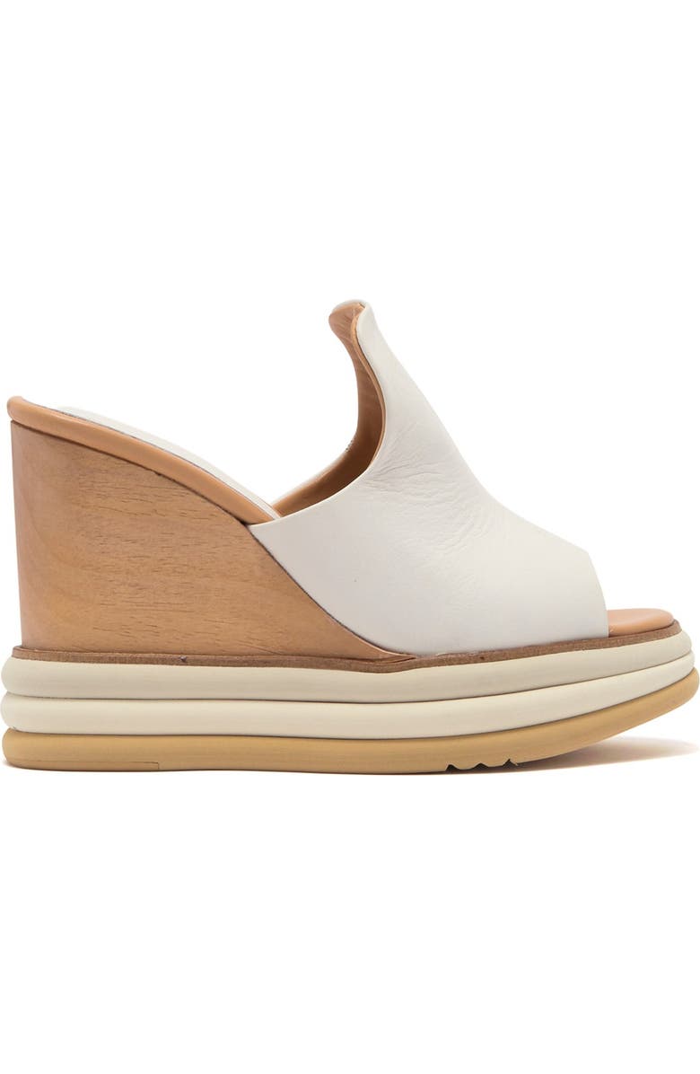 Paloma Barcelo Ximena Leather Wedge Mule, Alternate, color,
