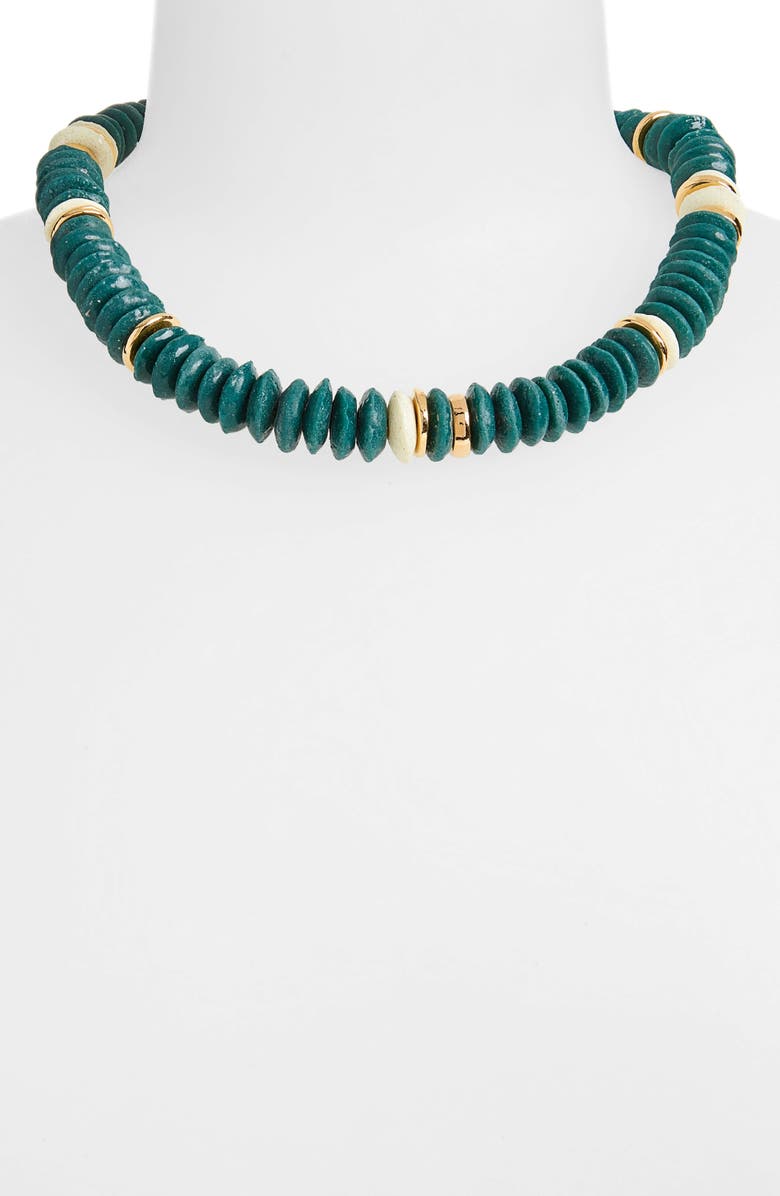 Lizzie Fortunato Laguna Beaded Necklace, Alternate, color,