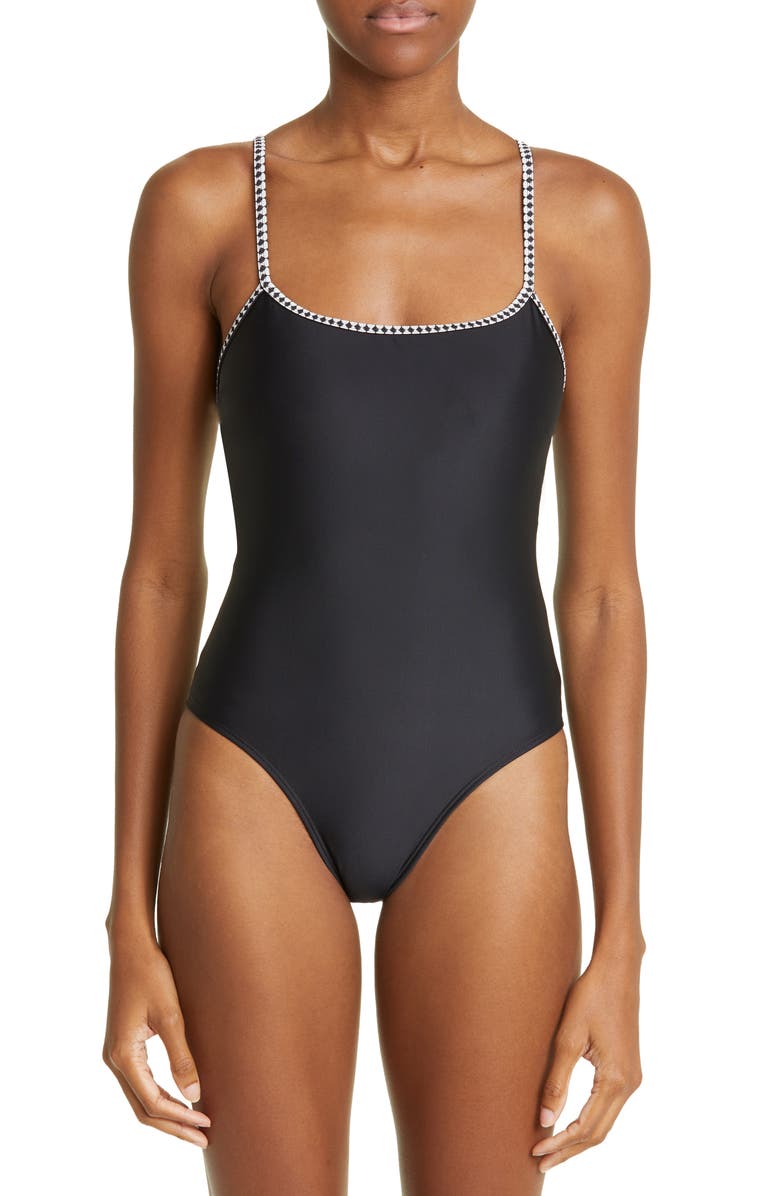 lemlem Lena One-Piece Swimsuit, Main, color, 
