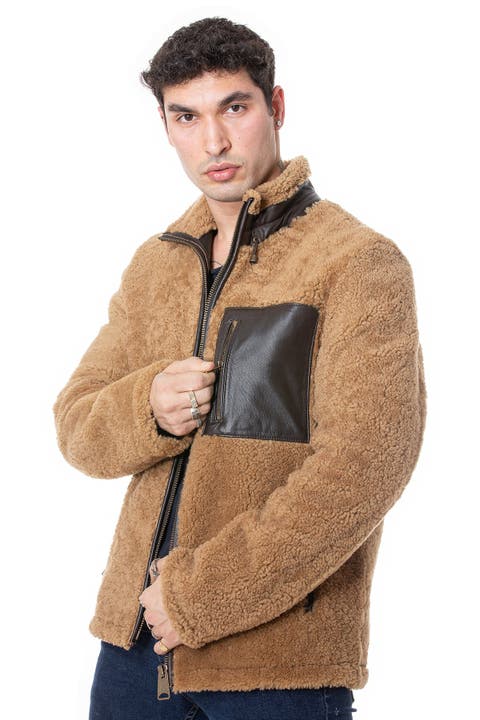 Lawrence Sheepskin Teddy Coat