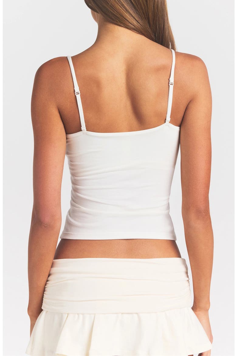 Smooth Lounge Scoop Neck Cami, Alternate, color, EGRET