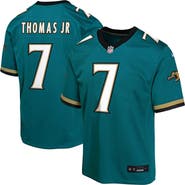 Nike Youth Nike Brian Thomas Jr. Teal Jacksonville Jaguars Alternate 2 Prowler Throwback Game Jersey
