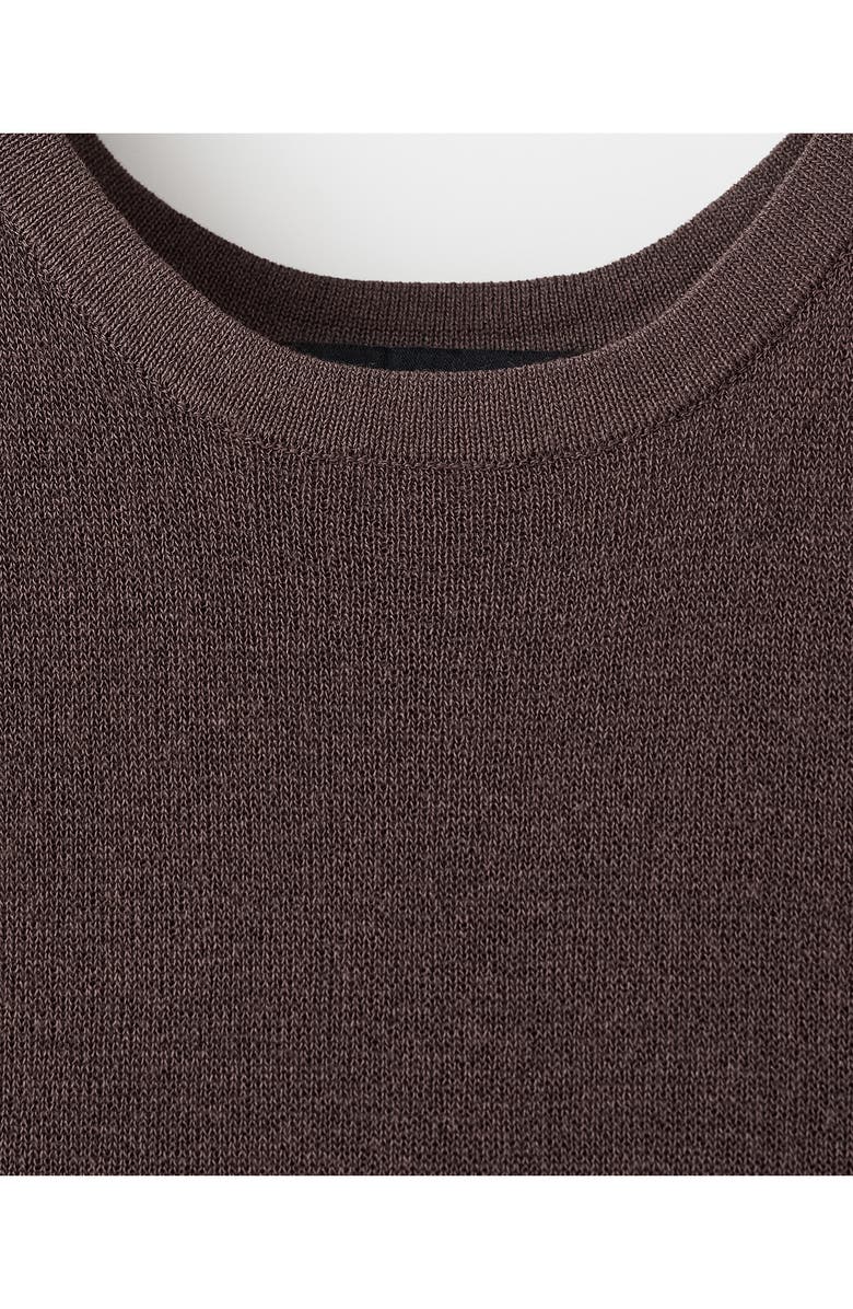 MANGO Mixed Media Jumpsuit, Alternate, color, 