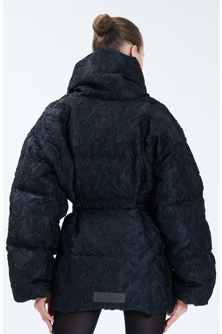 Nicole Benisti Priscilla Floral Jacquard Puffer Jacket (Women