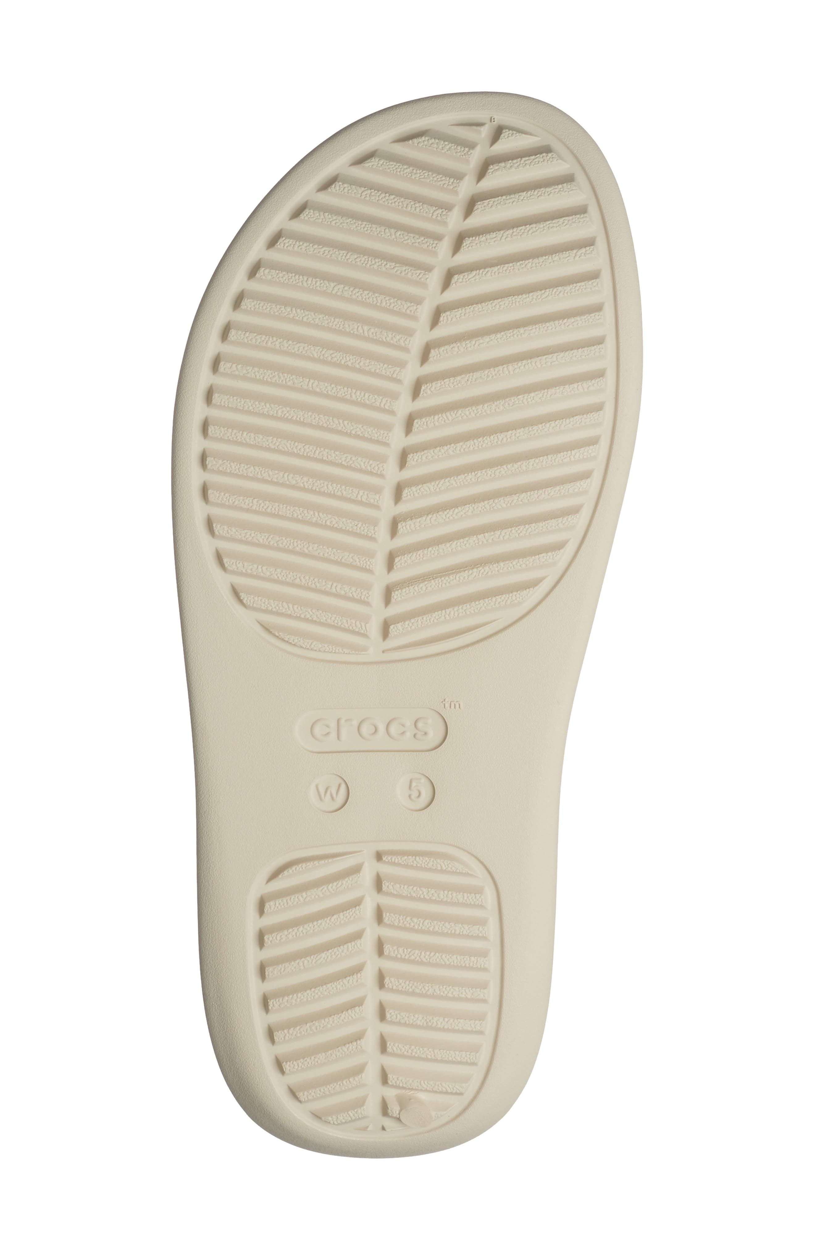 CROCS Getaway Groove Platform Flip Flop, Alternate, color, Sandstone