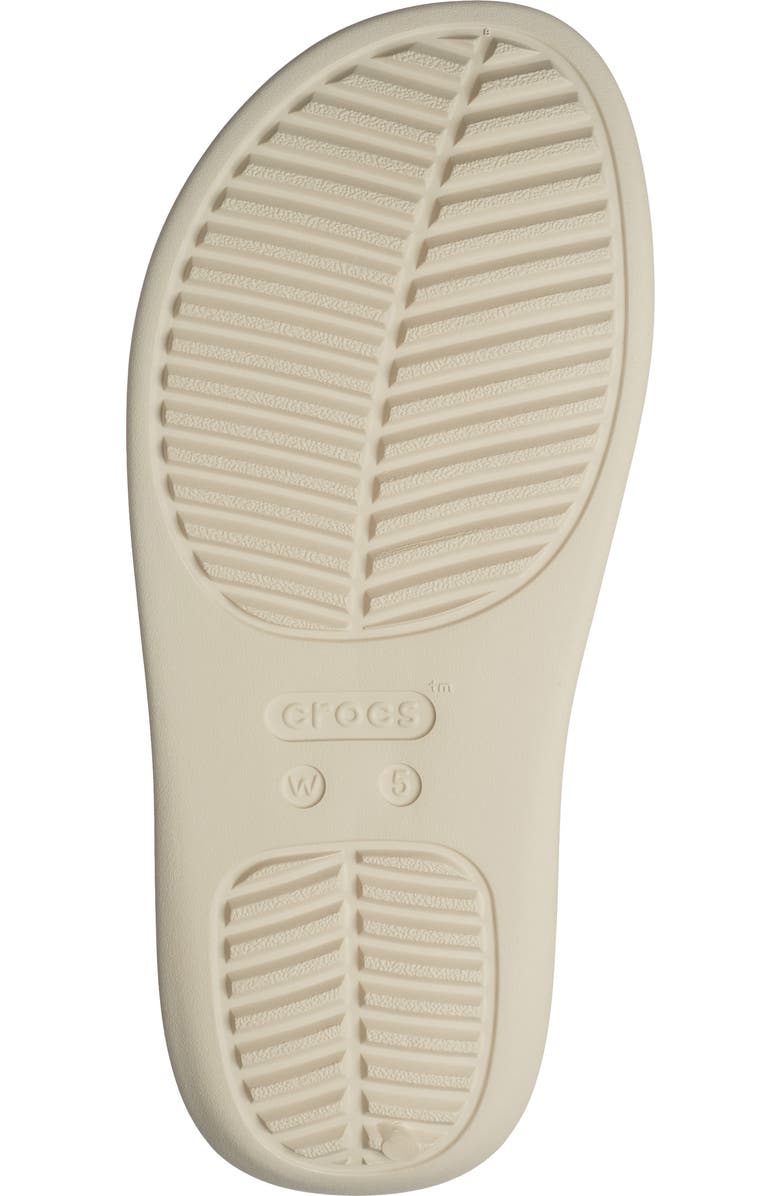 CROCS Getaway Groove Platform Flip Flop, Alternate, color, Sandstone