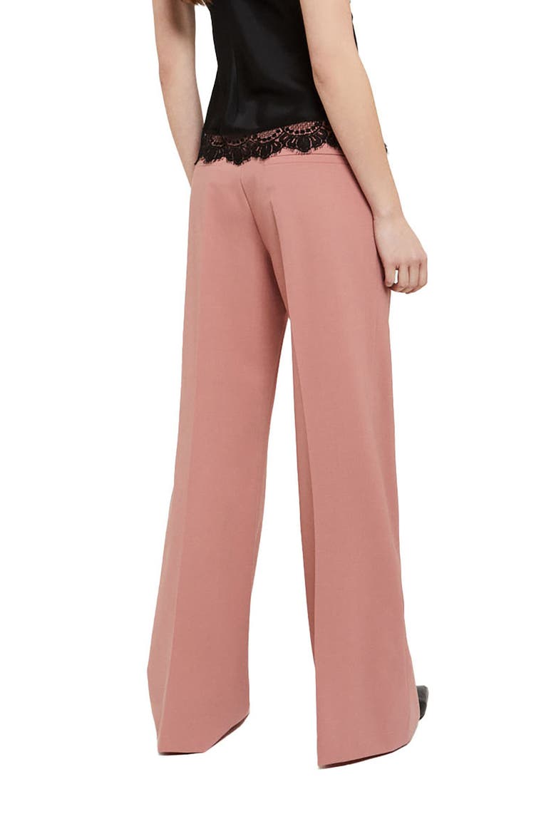 Flare Trousers, Alternate, color, Pink