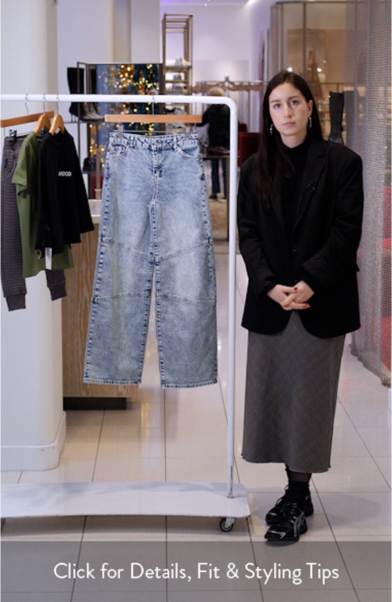 Kids' Barrel Leg Jeans, sales video thumbnail