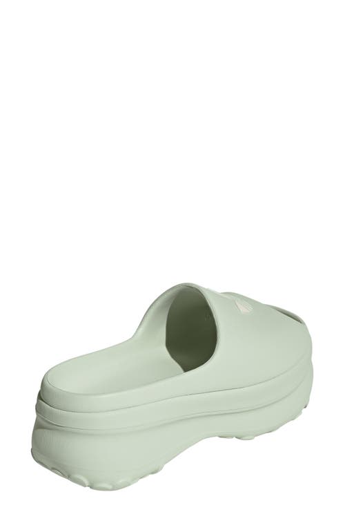 Adidas Originals Adidas Adifom Stan Smith Platform Slide In Green
