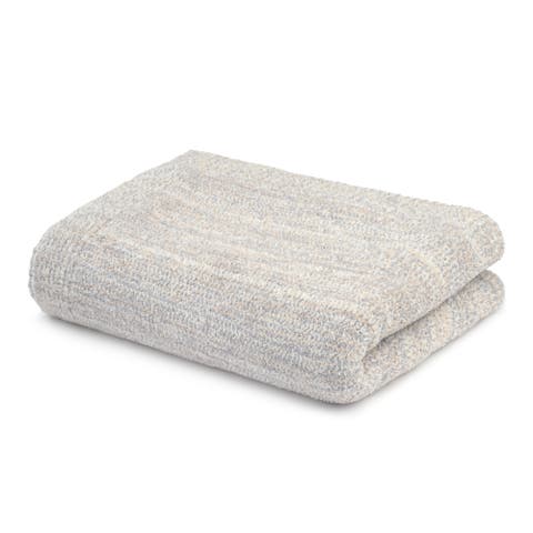 Throw - Lightweight - Striped Heathered - Chenilla Lite