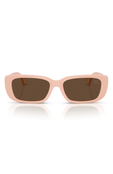 Kids' 50mm Rectangular Sunglasses