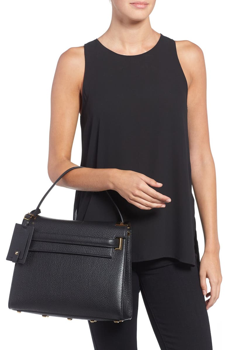 Valentino Garavani 'My Rockstud' Single Handle Bag, Alternate, color,