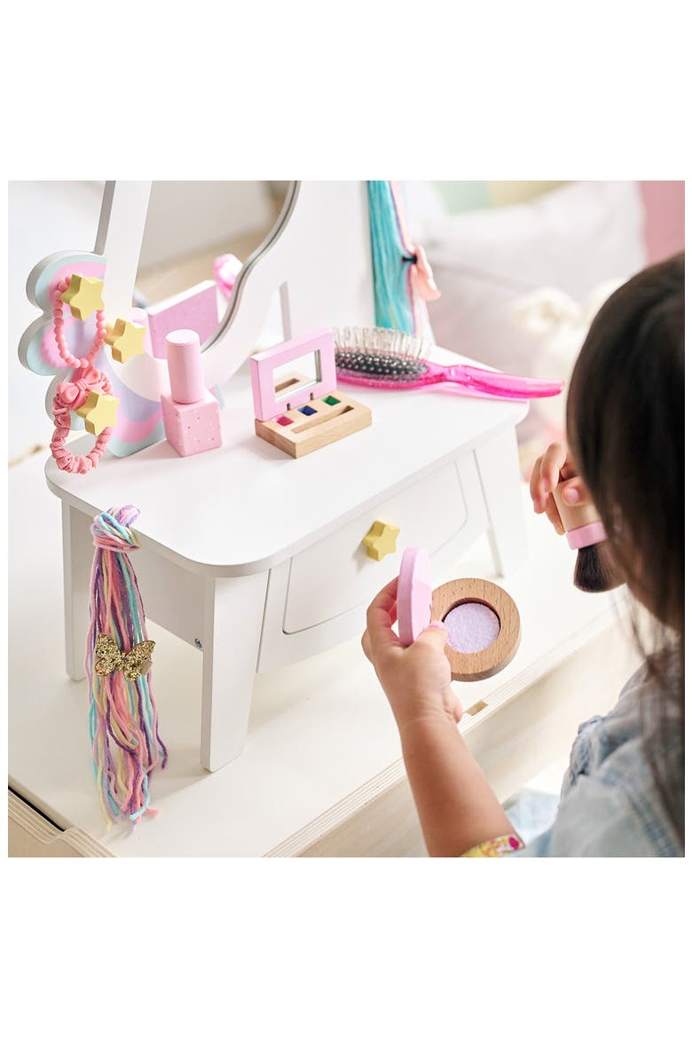 Dreamy Kid Unicorn Vanity Playset, Alternate, color, MULTI