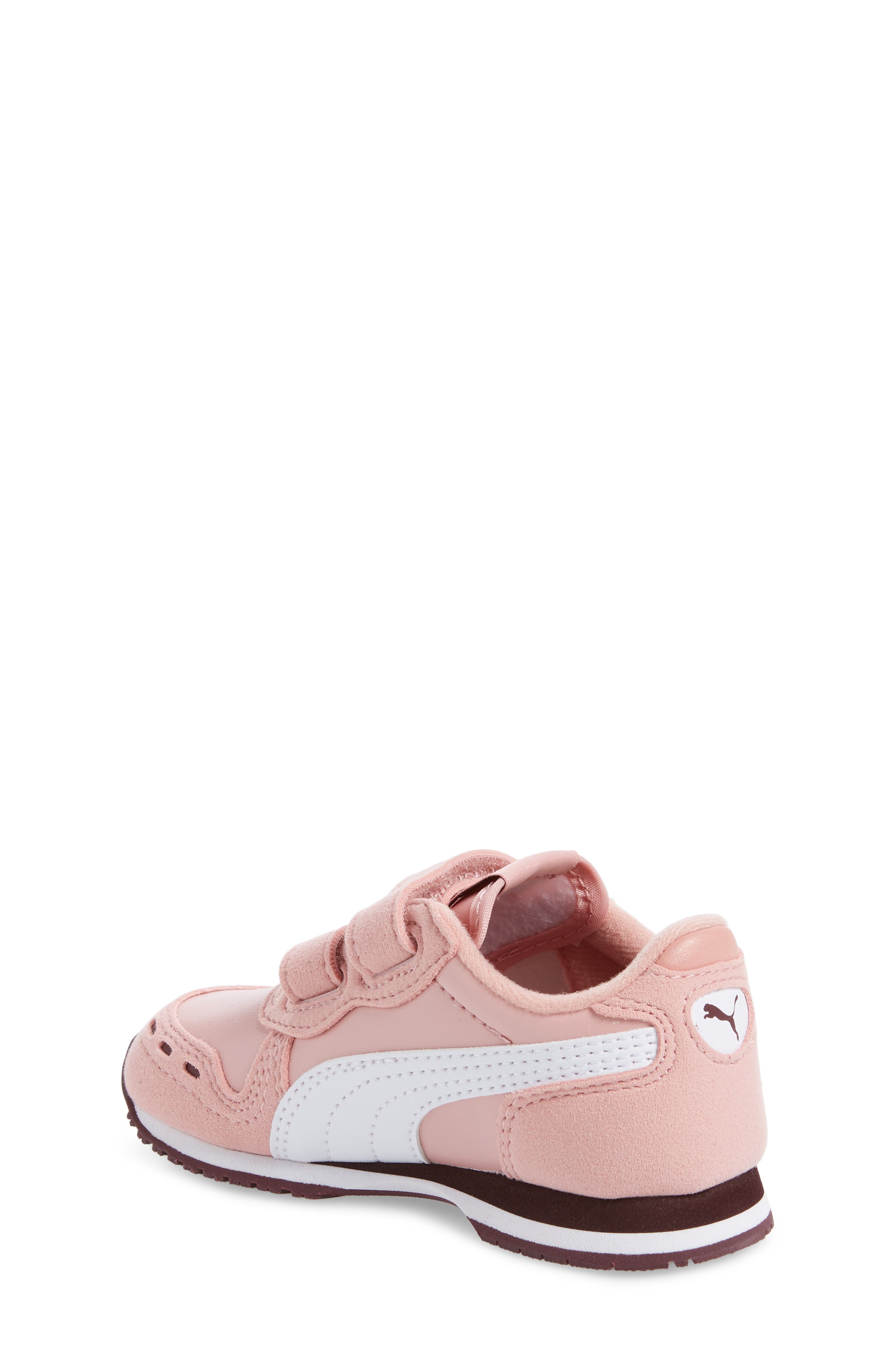 Cabana Racer SL V Sneaker, Alternate, color, BRIDAL ROSE/ PUMA WHITE/ WINE