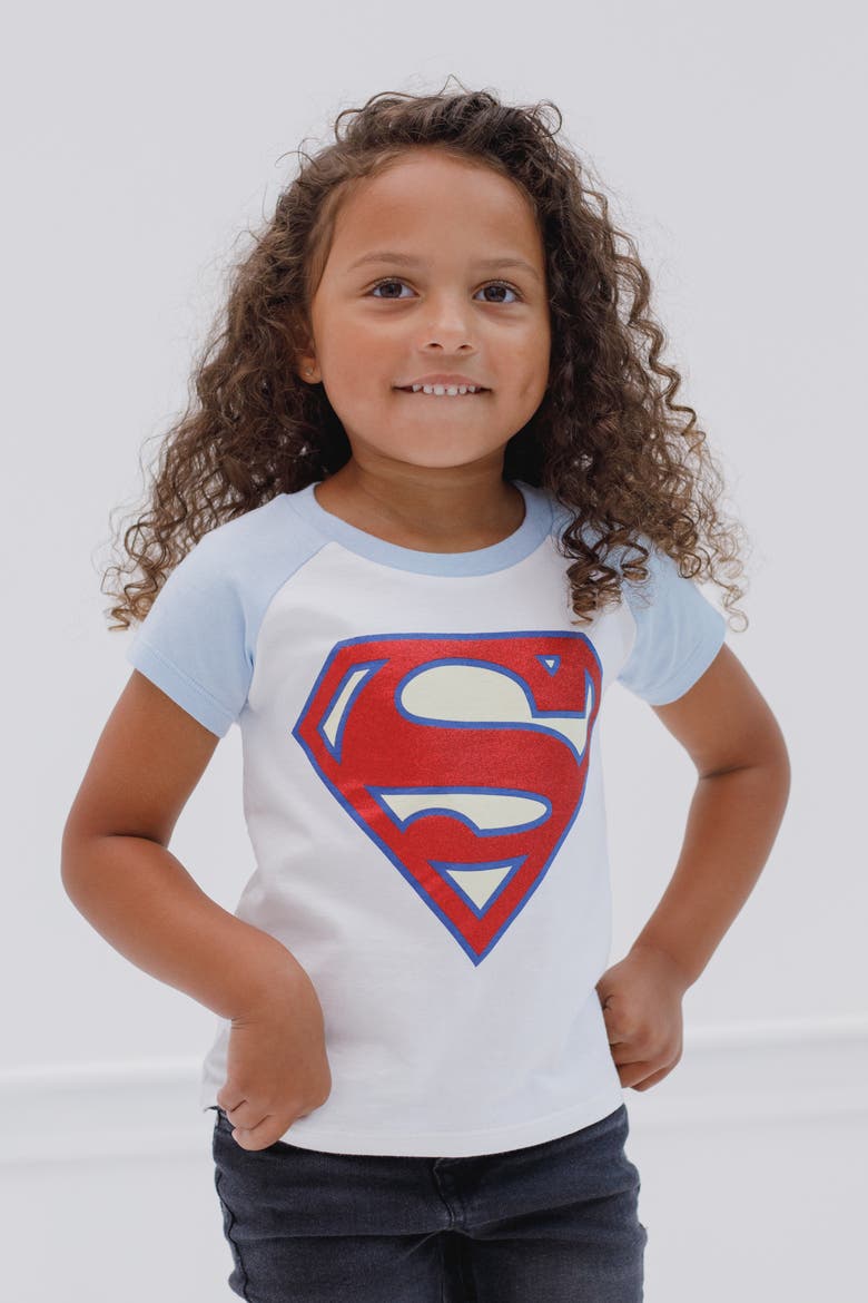 Justice League 3-Pack T-Shirts, Alternate, color, Charcoal Red White