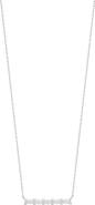 Bony Levy Mika Diamond Bar Pendant Necklace