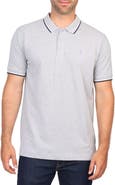 TailorByrd Micro Tipped Piqué Polo