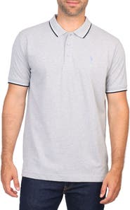 TailorByrd Micro Tipped Piqué Polo