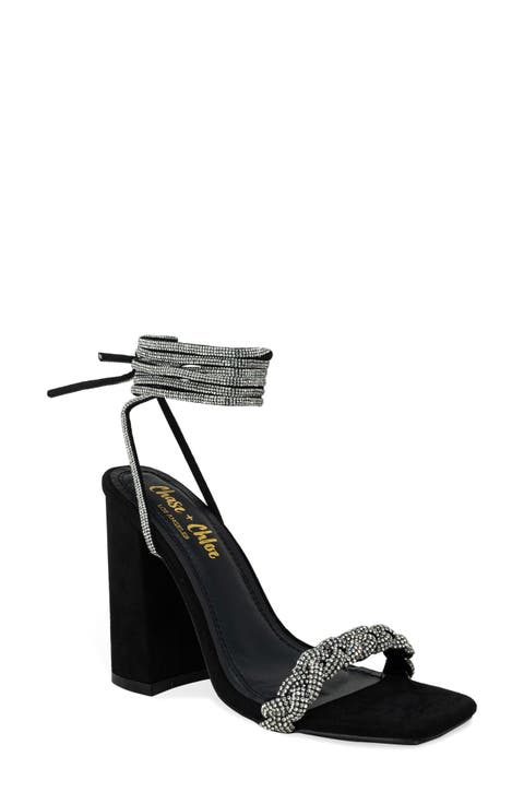 Azalea Braided Crystal Embellished Sandal (Women)