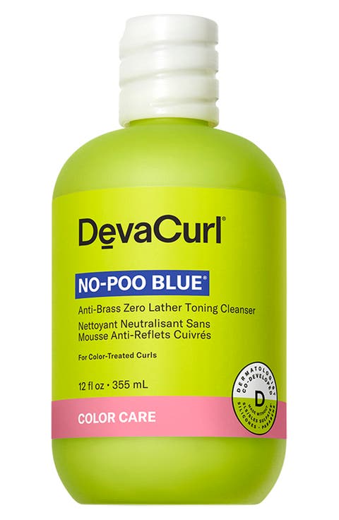 No-Poo Blue® Anti-Brass Zero Lather Toning Cleanser