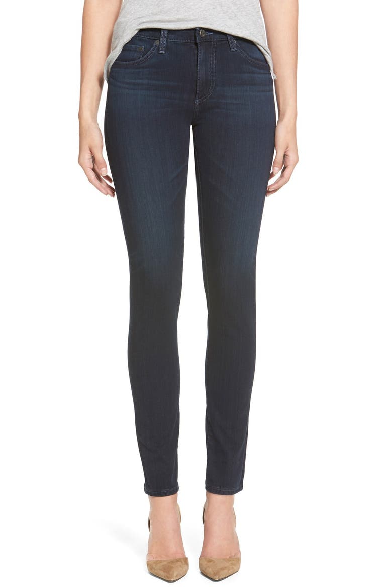 'Contour 360 - The Prima' Cigarette Leg Skinny Jeans, Main, color, 2 YEARS STATION