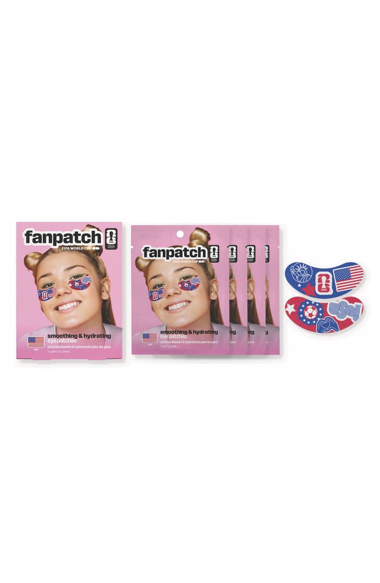 Patchology FIFA USA Smoothing & Hydrating Eye Patches, Main, color,
