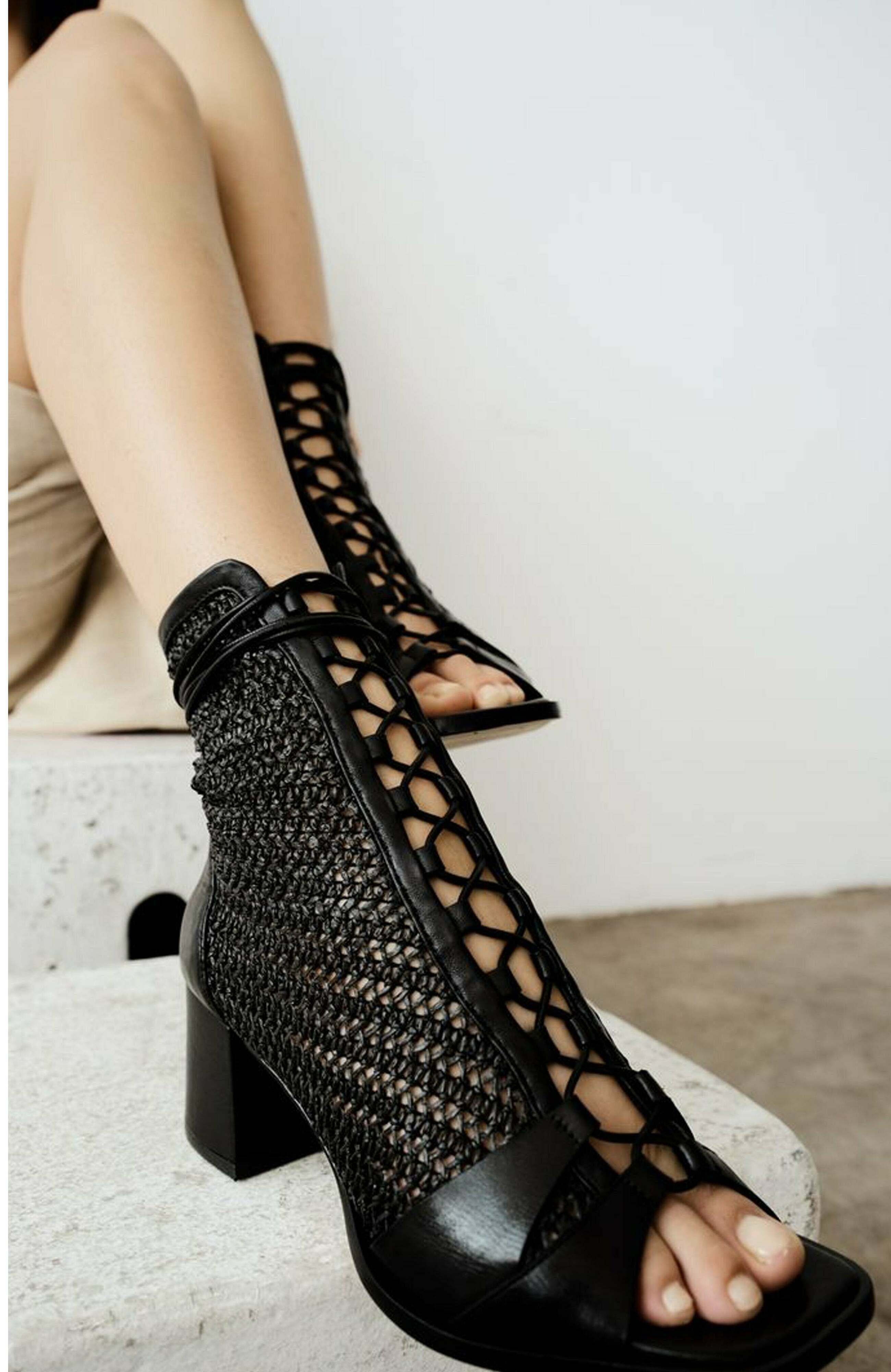 Daniella Shevel Frida Bootie, Alternate, color, Black