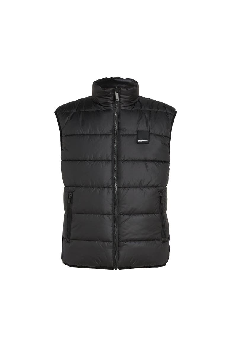 Men's Reversible Vest, Main, color, Black