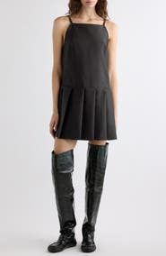 Acne Studios Dary Duchesse Satin Dress