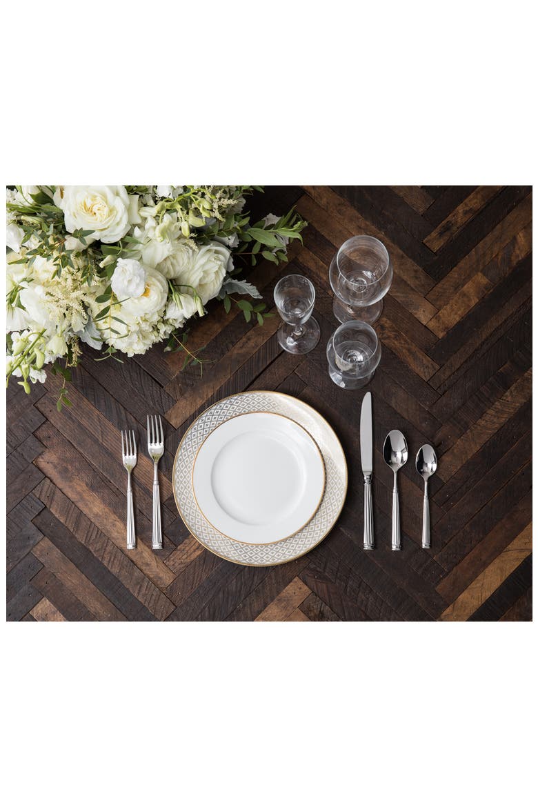 Doria 20-Piece Place Setting, Alternate, color, SILVER