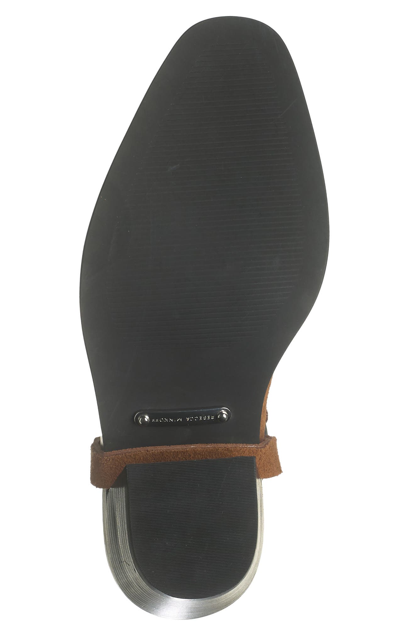 Jett Suede Harness Chelsea Western Boot, Alternate, color, RODEO