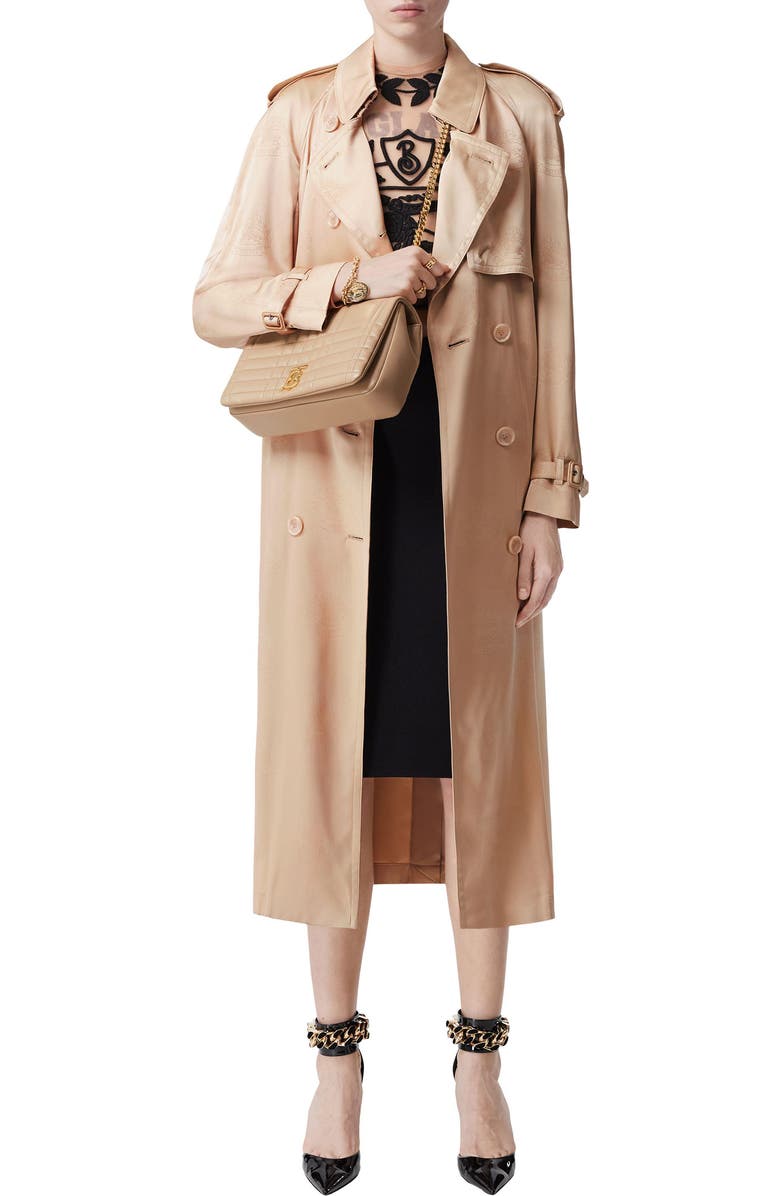 Burberry Medium Lola Quilted Leather Shoulder Bag, Alternate, color,