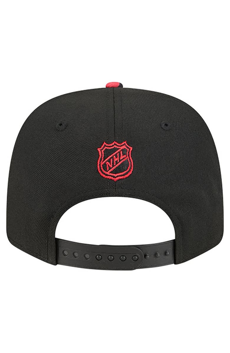 New Era Men's New Era Black New Jersey Devils Mascot Visor 9SEVENTY Adjustable Hat, Alternate, color, Black