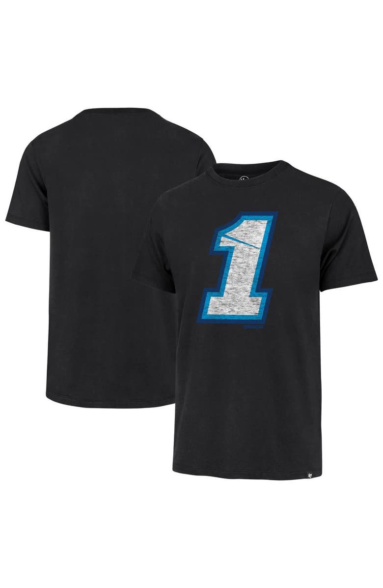 '47 Men's '47  Black Ross Chastain  Franklin Distressed T-Shirt, Main, color, Black