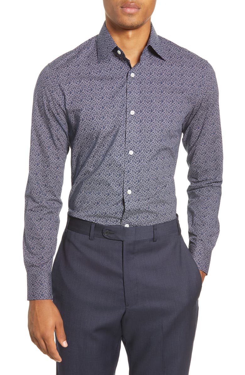 Bonobos Slim Fit Stretch Dress Shirt, Main, color, 