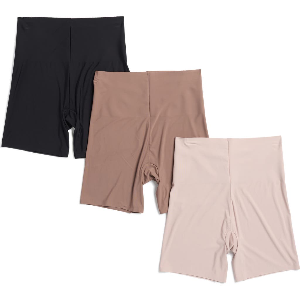 SKINNY GIRL SKINNY GIRL ASSORTED 3-PACK SHAPING SHORTS
