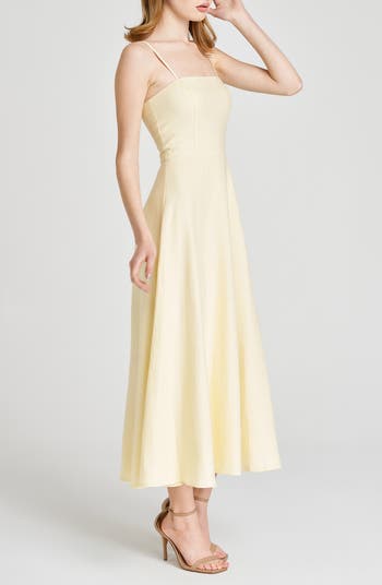 x Styled by COCO! Josefina Linen Blend Dress