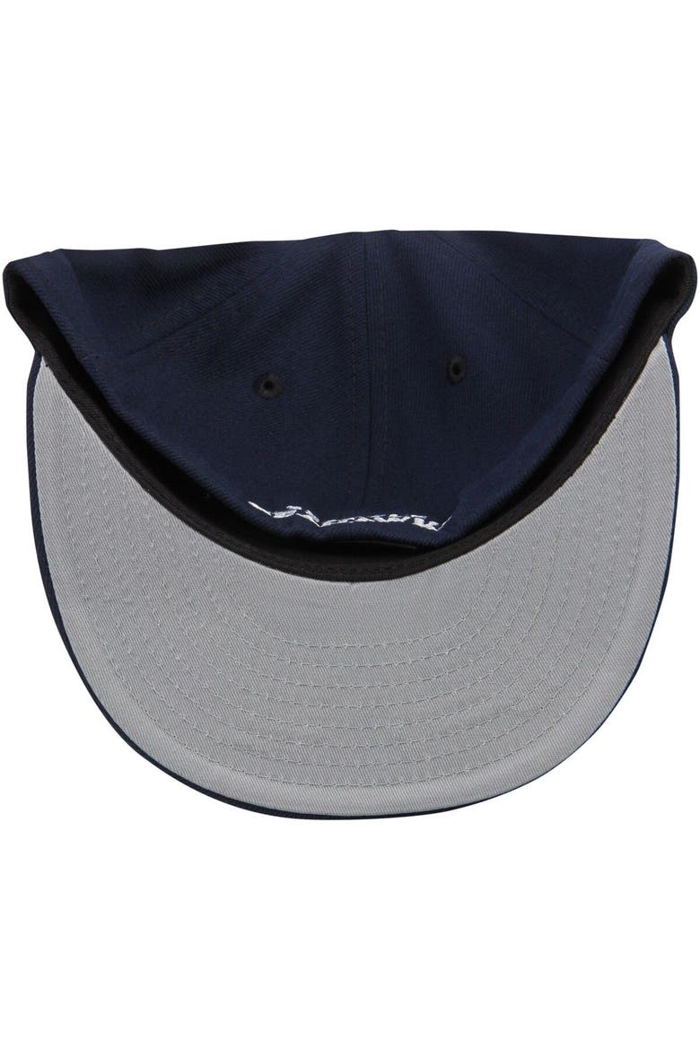 Men's New Era College Navy Seattle Seahawks Omaha 59FIFTY Fitted Hat, Alternate, color, NAVY
