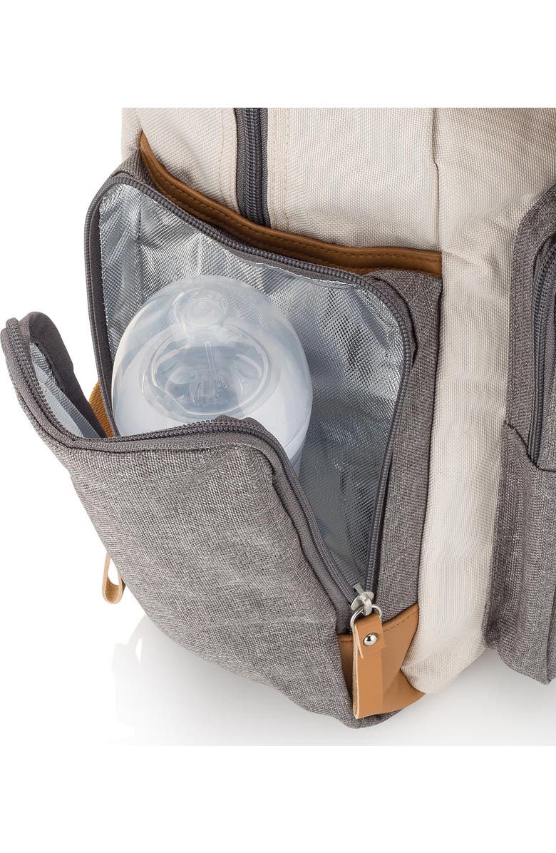 Parker Baby Co. Birch Bag Diaper Backpack, Alternate, color, Cream