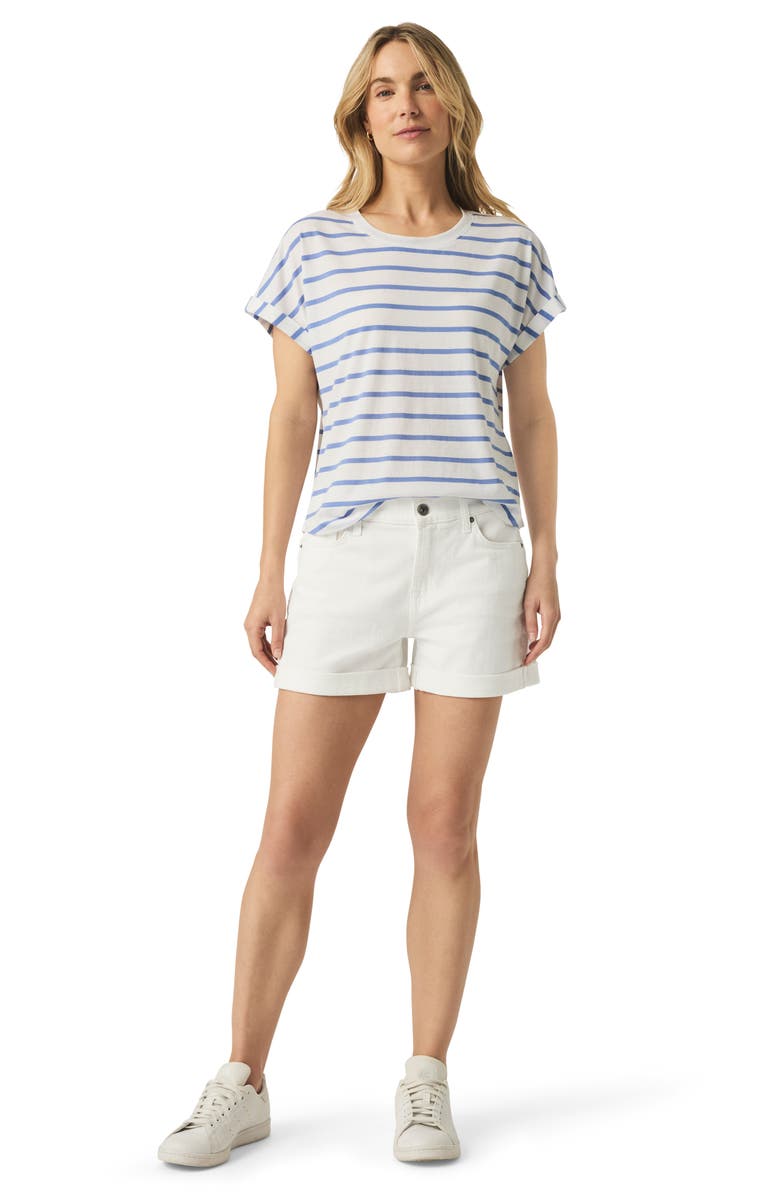 Splendid Skye Stripe T-Shirt, Alternate, color, Persian Jwl Stripe