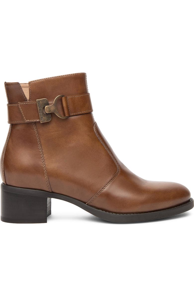 NeroGiardini Ankle Strap Bootie, Alternate, color, Brown