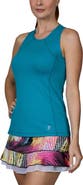 Sofibella UV Colors Womens Tennis Tank Top